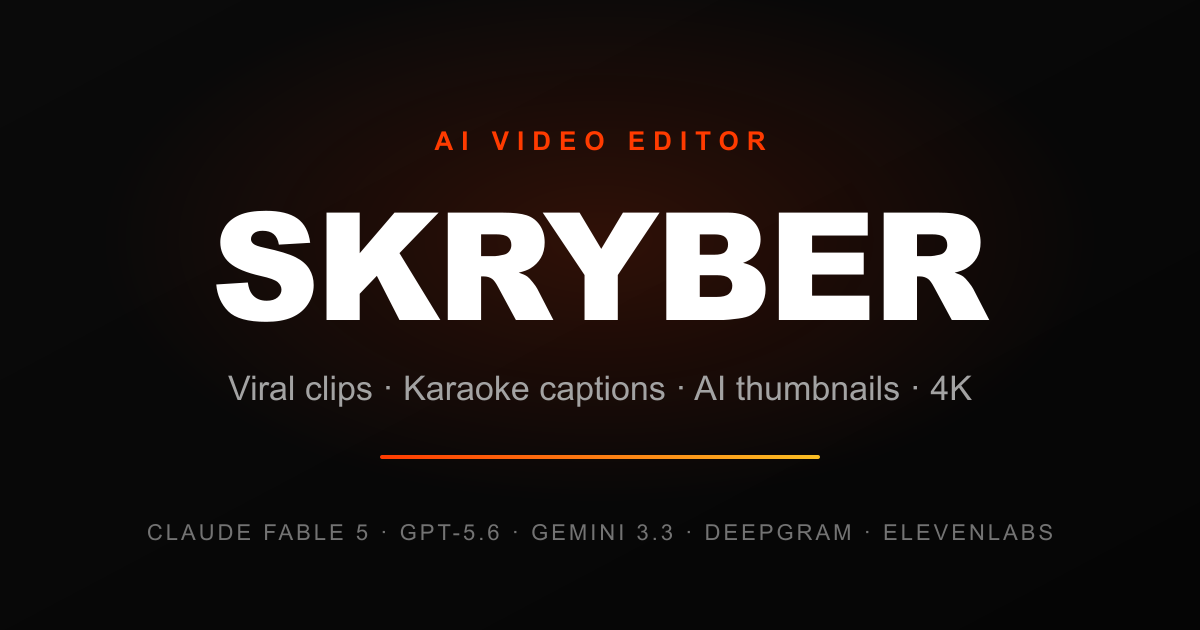 Skryber — official preview image